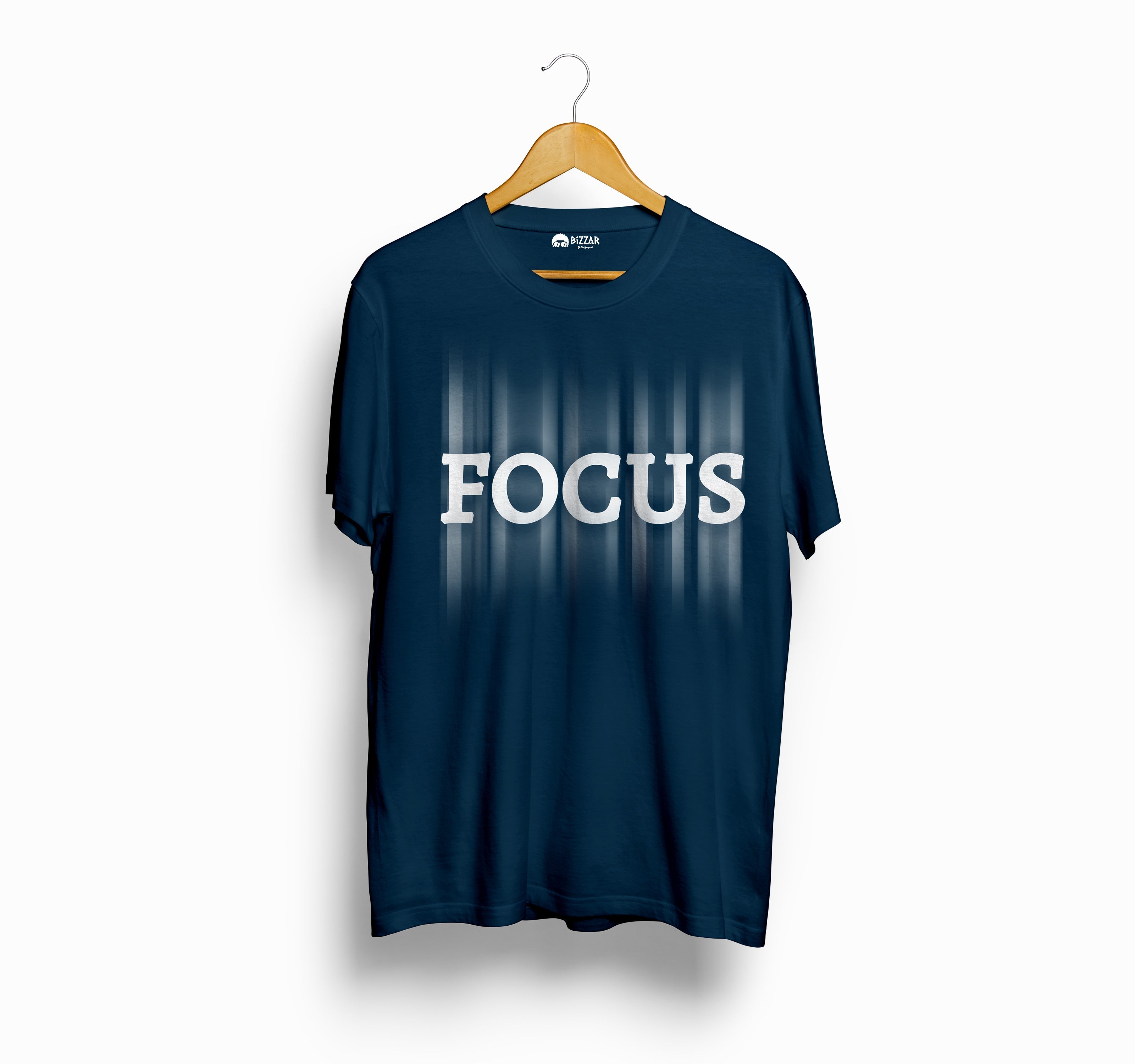 Bizzar Focus Navy Blue T-shirt 