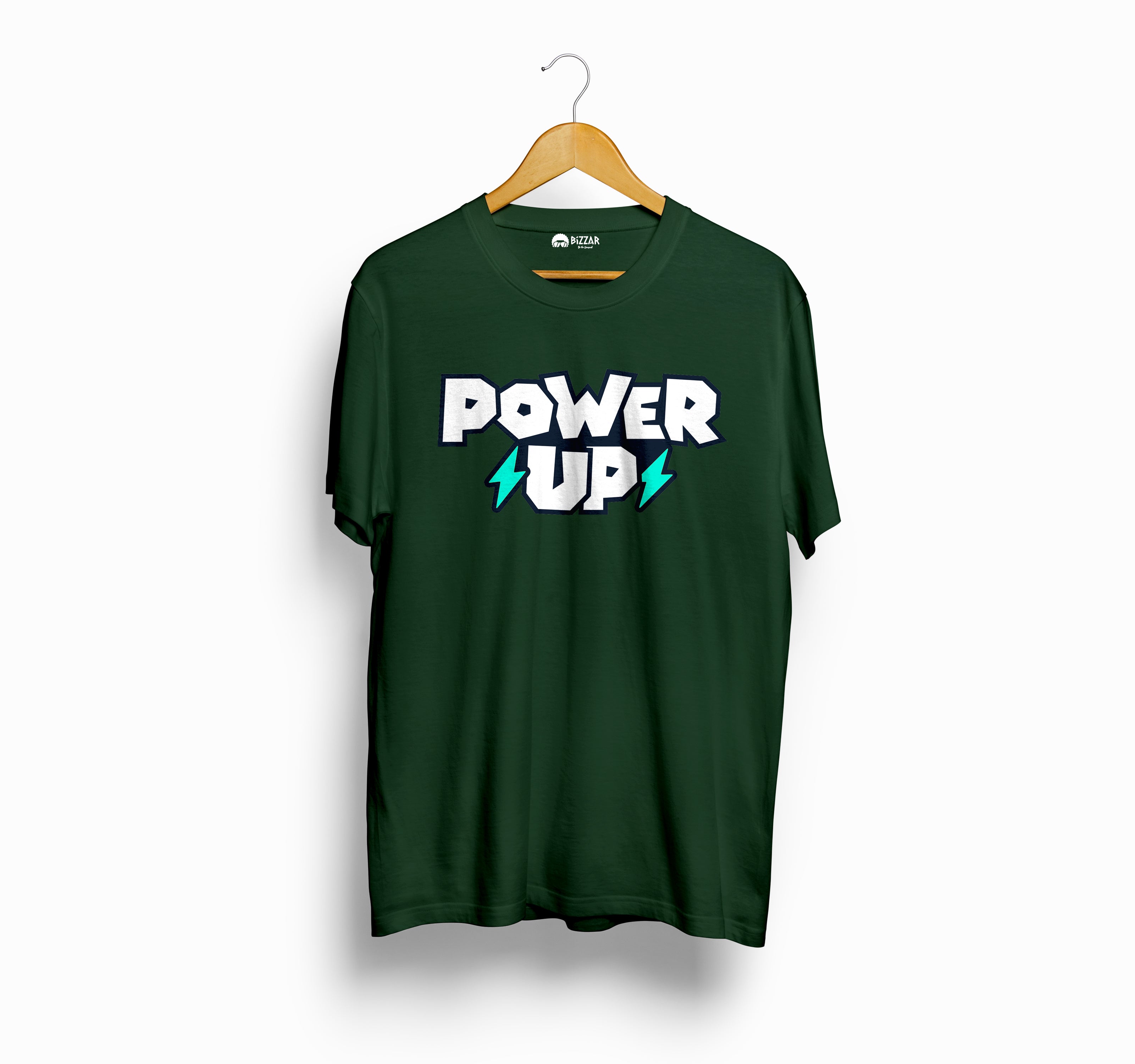 Bizzar Power Up Green T-Shirt