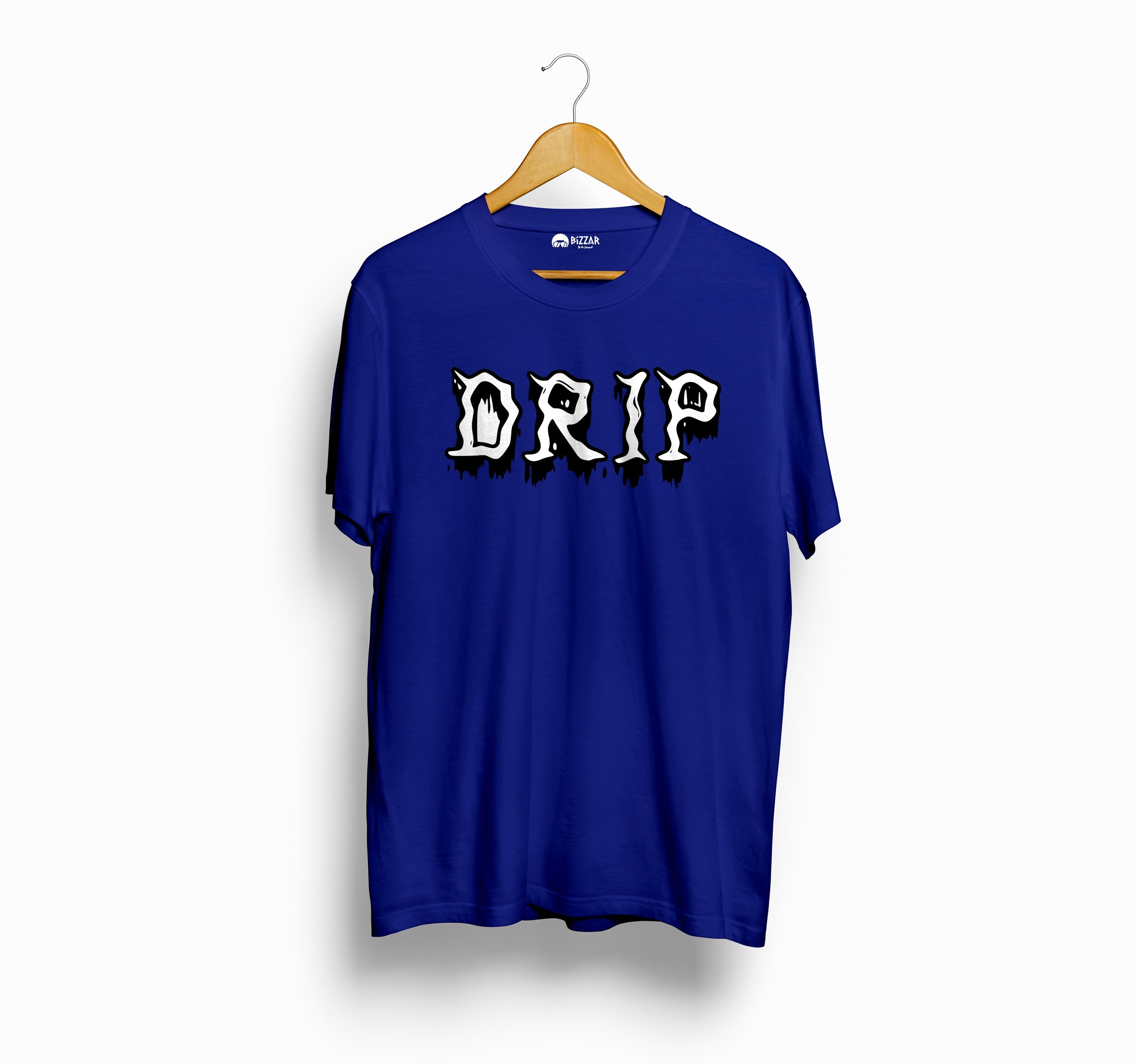 Bizzar's Drip Royal Blue T-Shirt