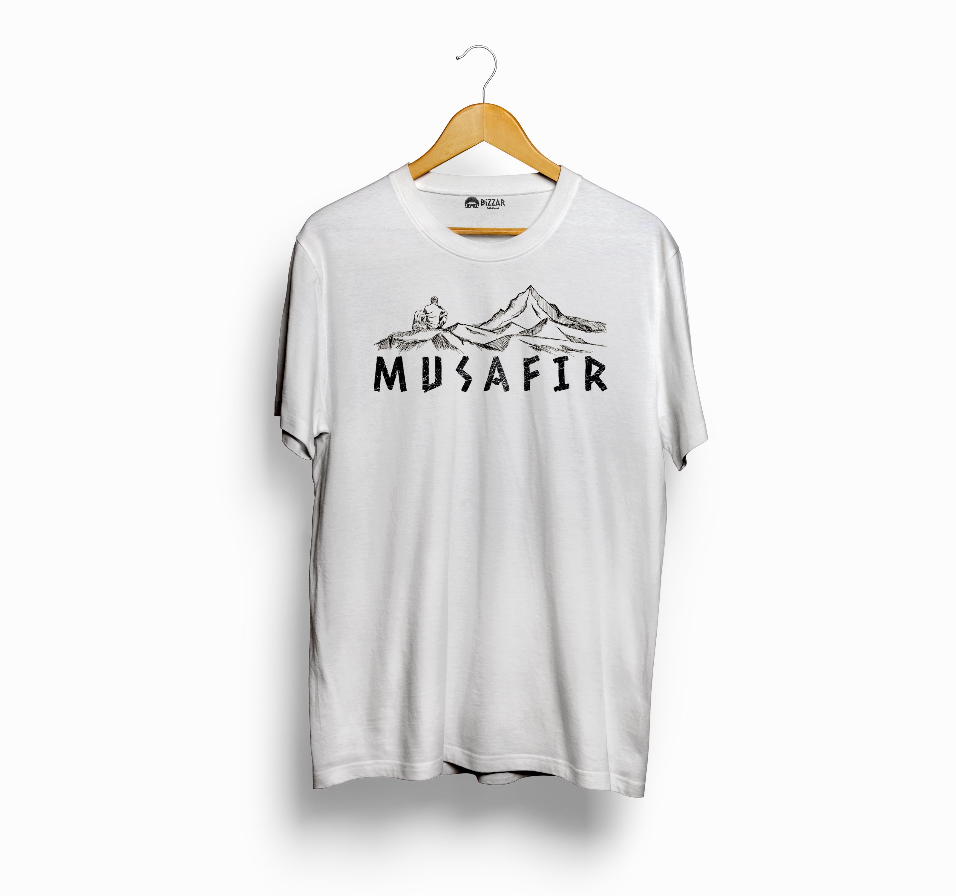 Bizzar's Musafir White T-Shirt